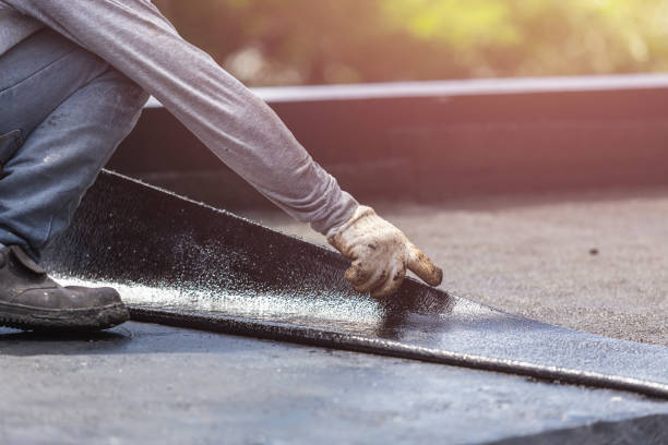 Professional Crawl Space Encapsulation technician working in Forestville, WI